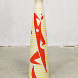 Vintage abstract ceramic vase 'Jazz Orchestra' János Török Zsolnay