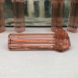 pink / rosaline art deco knife holders