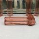 pink / rosaline art deco knife holders