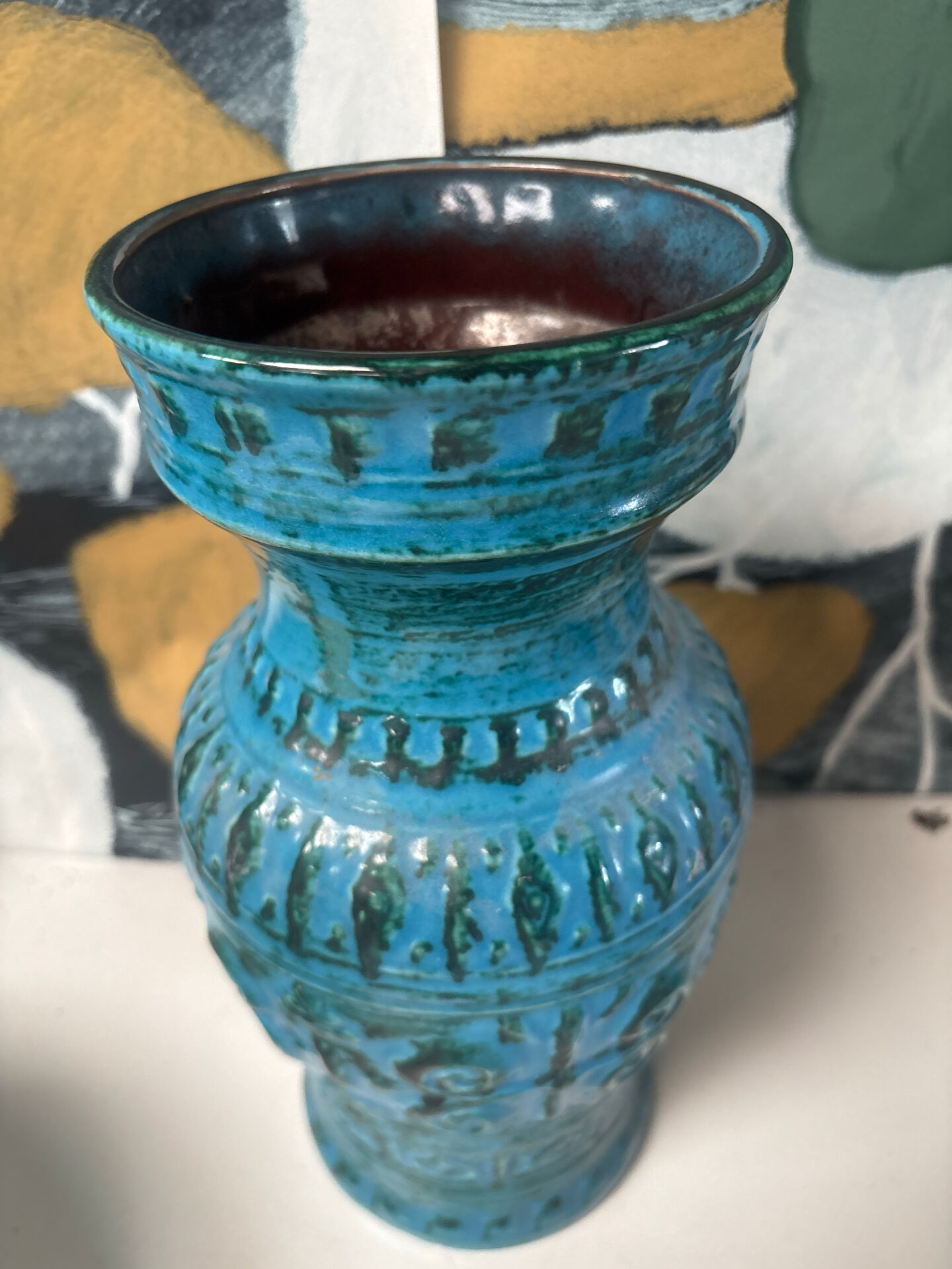 Vintage ceramic vase
