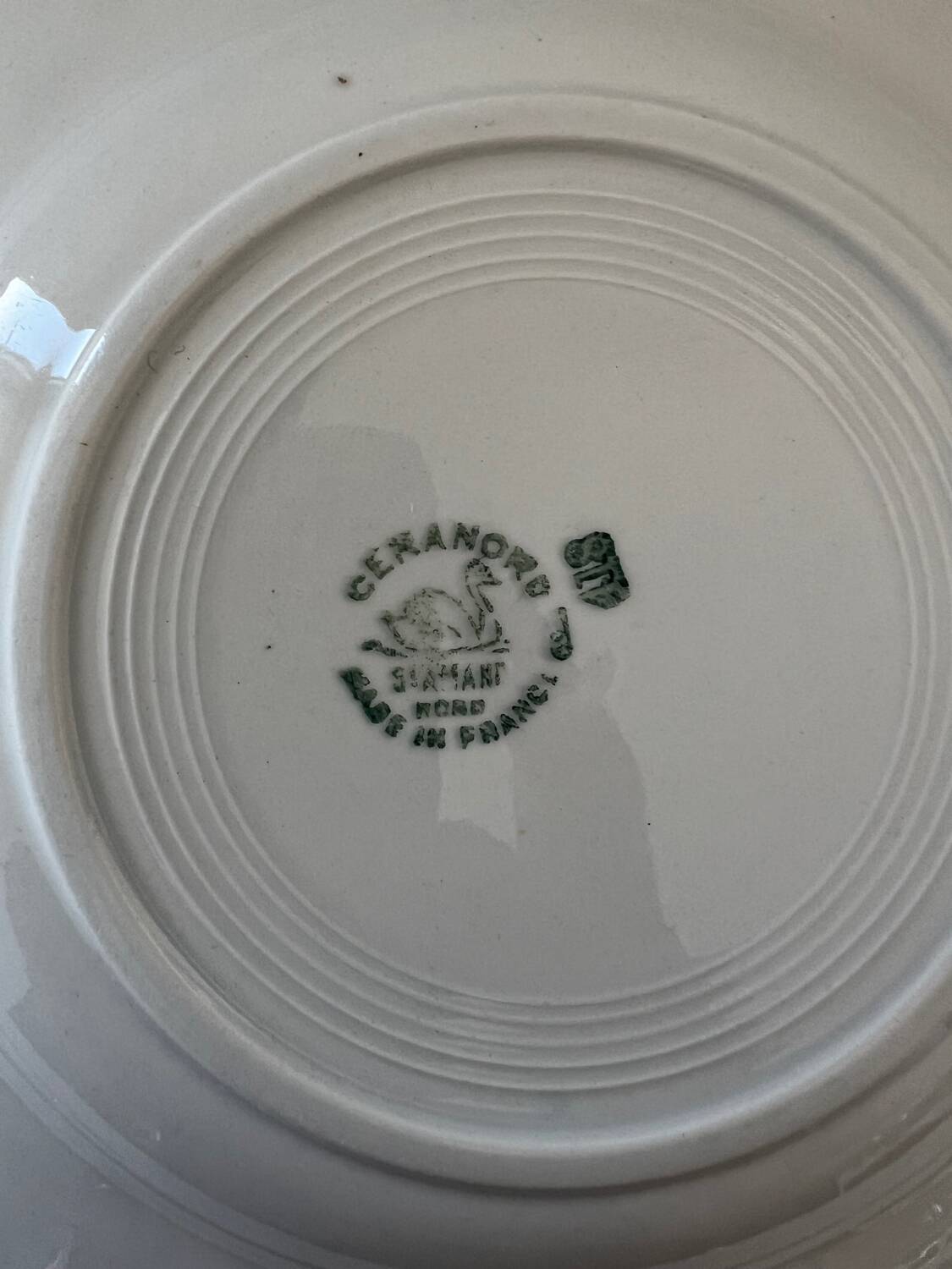 Earthenware Deep Plate by Ceranord