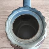 Japanese owl teapot in vintage stoneware