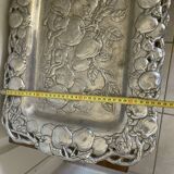 Vintage Arthur Court Designer Apple Bunnies Metal 1993 4