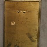 Mirror bronze frame 19th Louis 16 28.6x19cm