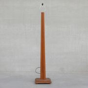Lampadaire Art déco français chêne
