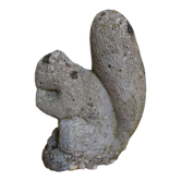 Concrete animal squirrel garden statue