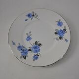 Set of 11 plates dessert and 1 dish of the pottery of onnaing