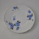 Set of 11 plates dessert and 1 dish of the pottery of onnaing