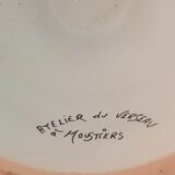 Apothecary pot "gentiane" in faience of moustiers