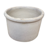 Natural glazed earth pot