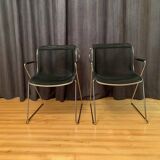 A pair of Penelope chairs by Charles Pollock, Castelli, Italy, 1980s