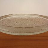 Large glass bowl by Tapio Wirkkala for Iittala, Finland, 1960s.