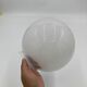 Globe 20cm en verre blanc
