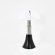 Black Pipistrello lamp by Gae Aulenti for Martinelli Luce, 1960s