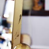 Brass psyched mirror 160x29cm