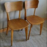 Paire de chaises vintages anciennes