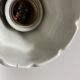 Pair of porcelain wall lights 1950 bathroom