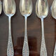 10 silver coffee or tea spoons - around 1900 - 17 g/spoon