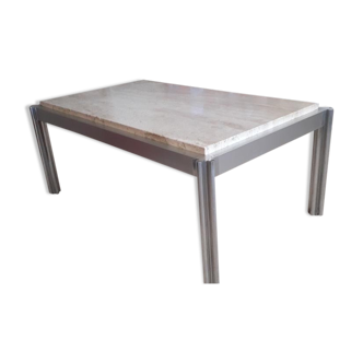 Table basse en marbre par George Ciancimino