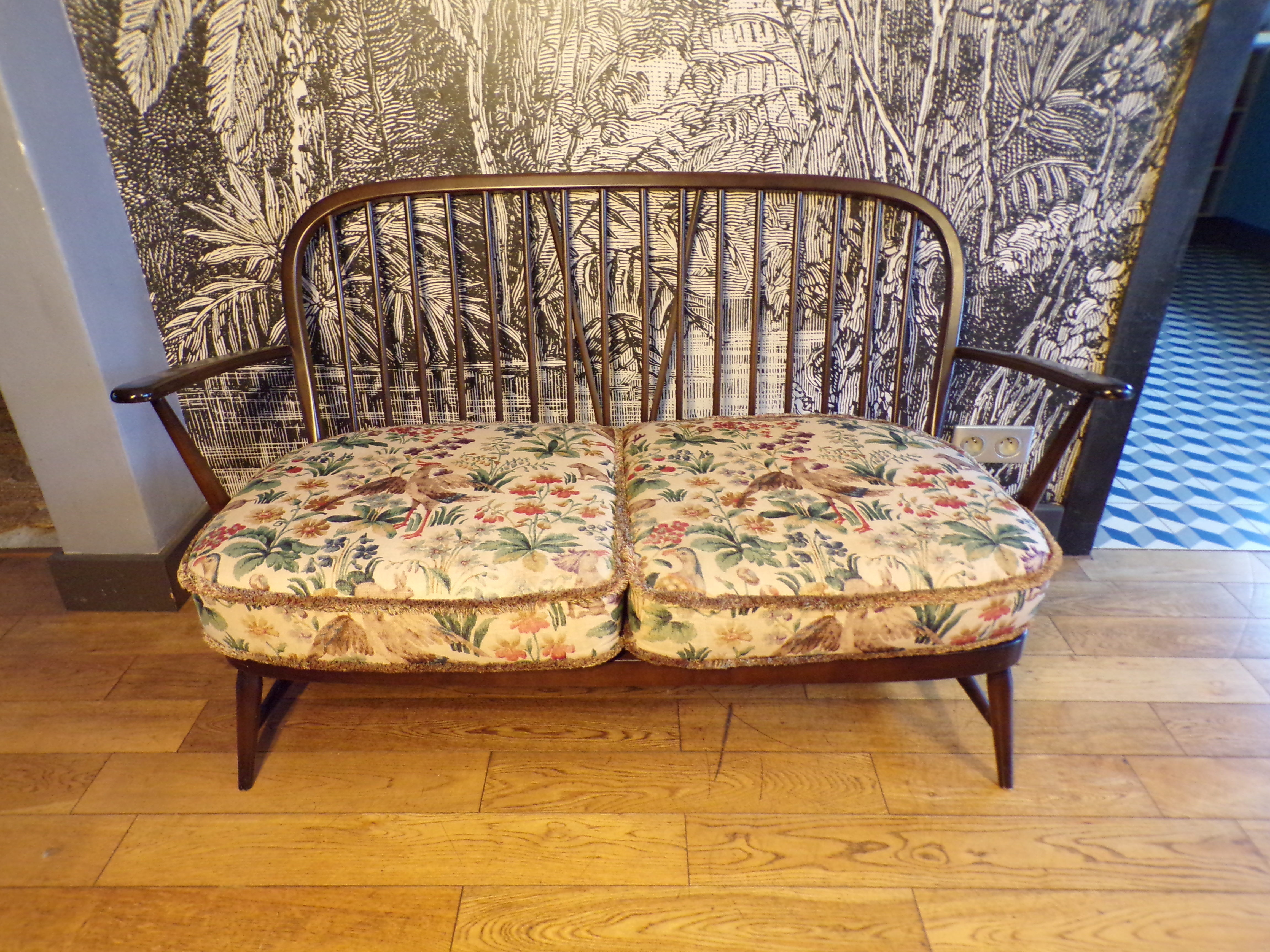 Vintage Ercol Windsor sofa