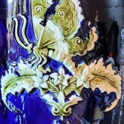 Vase en céramique Art Nouveau 1900
