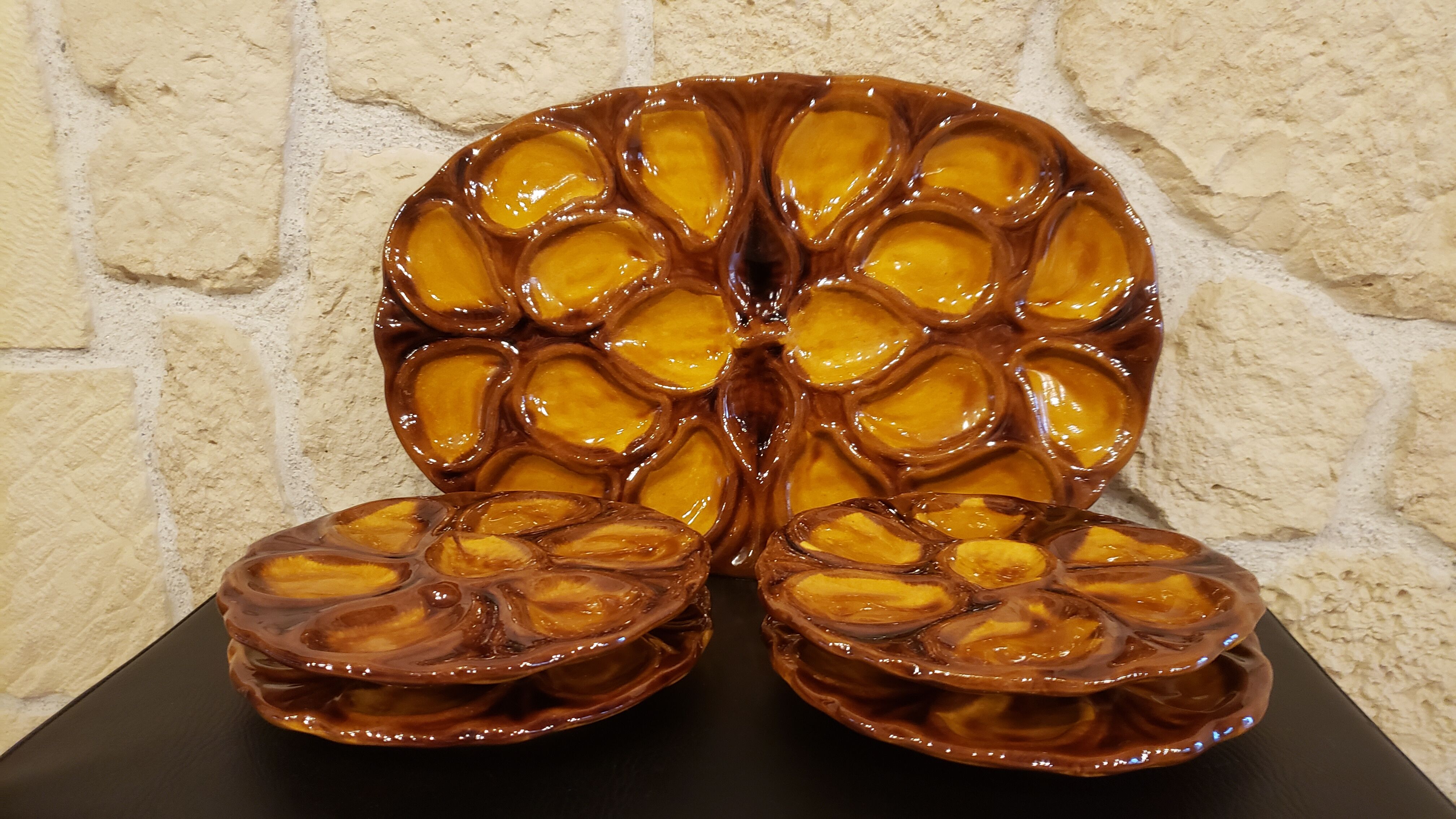 Vallauris oyster service 4 people