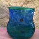 Vase has flower decoration