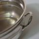 Silver-plated metal cup with diamond stamp "SIS" - 20th century