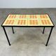 Table d'appoint céramique années 50 style moderniste