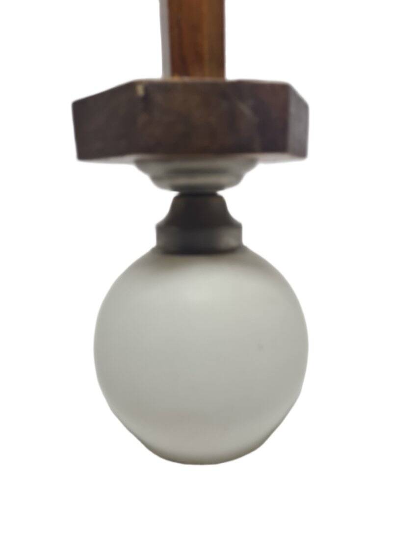 Art Deco pendant lamp, former Czechoslovakia, 1950s
