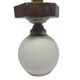 Art Deco pendant lamp, former Czechoslovakia, 1950s