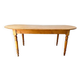 Table de ferme ovale