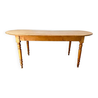 Table de ferme ovale