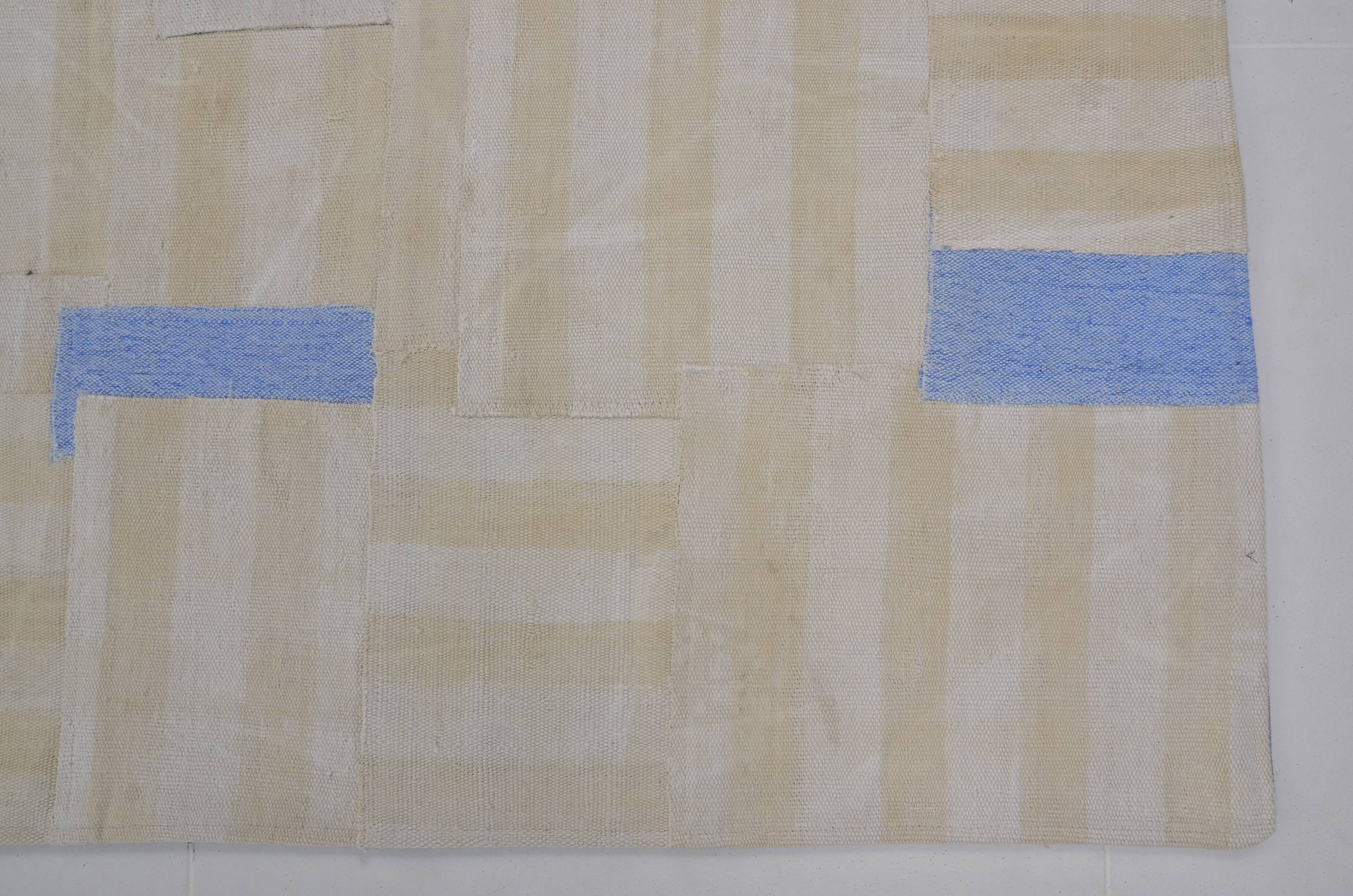 Vintage Whİte And Blue Runner sku3853