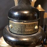 Lampe bouillotte XIXème bronze dore 3 bras de lumiere