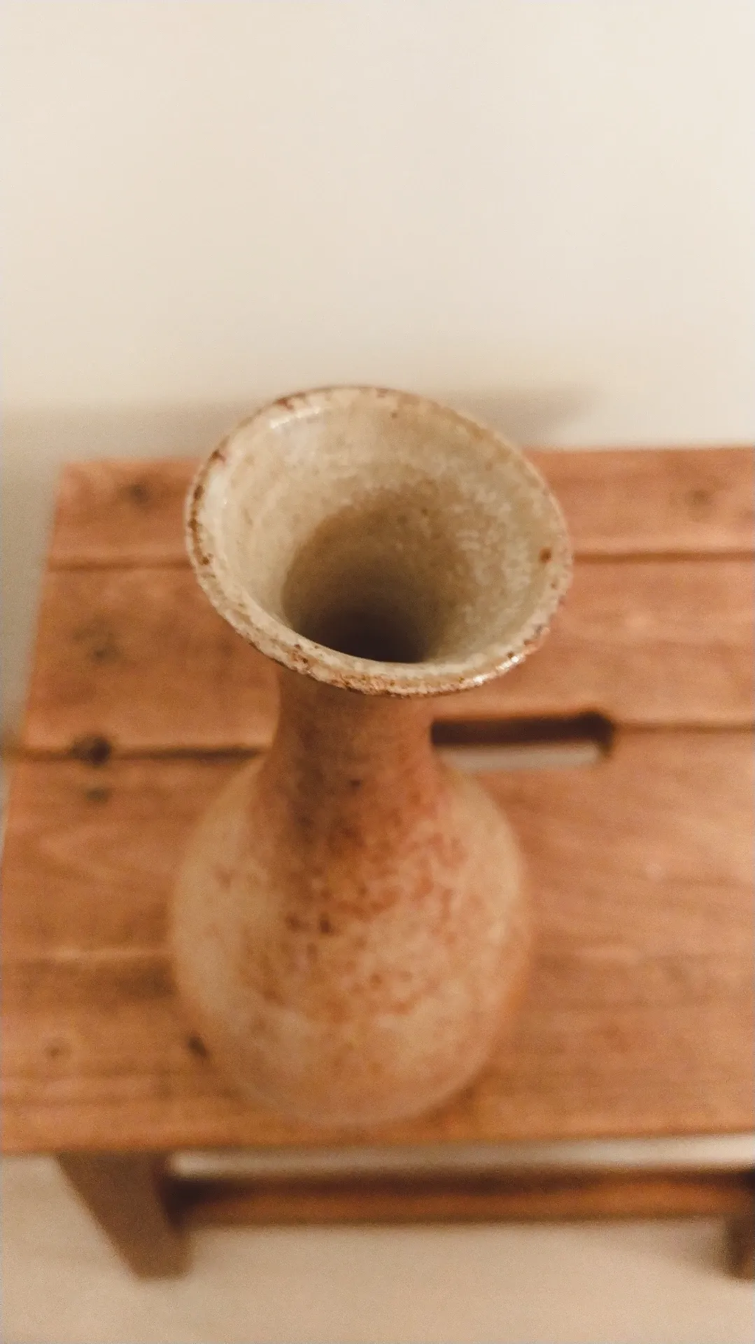 Single-stem vase • Puisaye stoneware