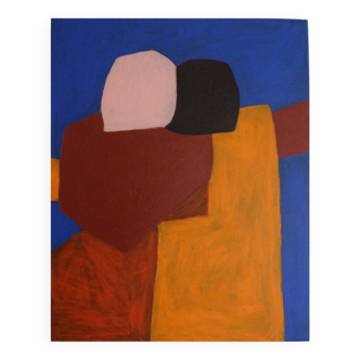 Figurative painting "come closer" by Bodasca