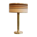 Scandinavian vintage brass lamp 1970