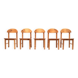 Set of 5 Rainer Daumiller chairs from the 1970s