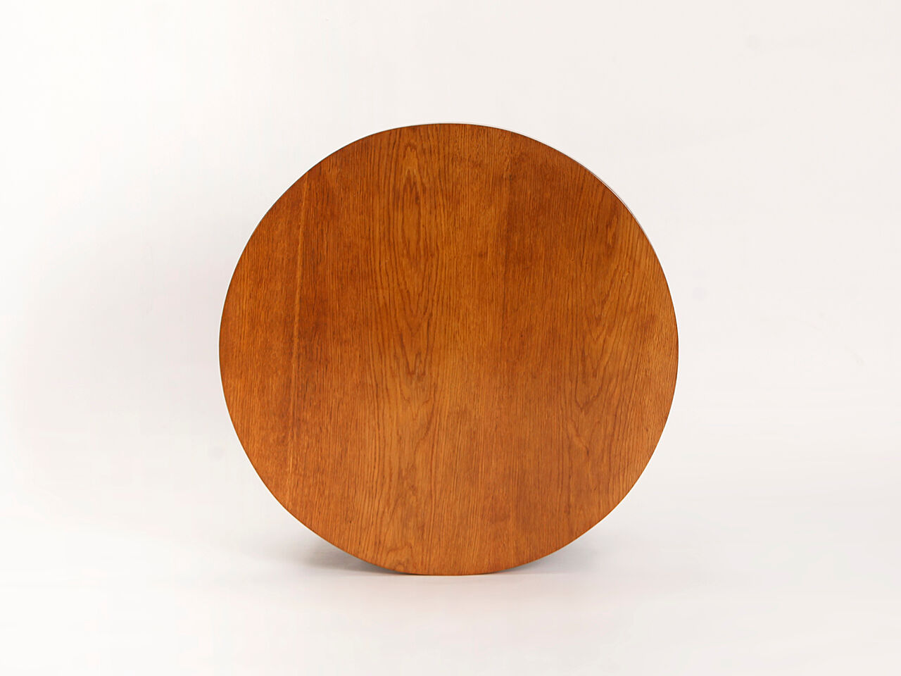 Table basse vintage en acier et bois, années 1950