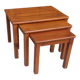 Vintage Scandinavian nesting coffee table