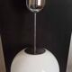 White opaline suspension 70s height 58 cm diameter 48.5 cm