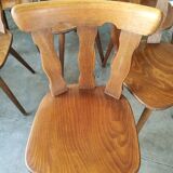 Set de 12 chaises bistrot