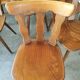 Set de 12 chaises bistrot