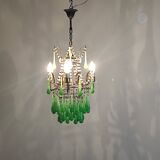 Italian chandelier with tassels