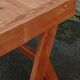 Solid pine desk, 1960s