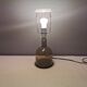Very rare Holmegaard glass table lamp, designed by Michael Bang 1974 (Already discontinued in 1981)
