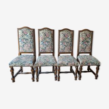 Lot 4 chaises anciennes