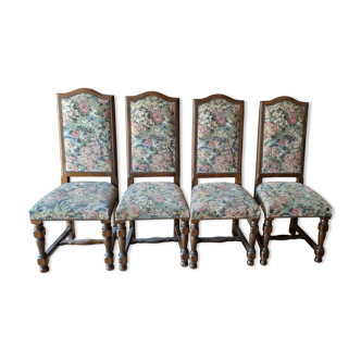 Lot 4 antique chairs