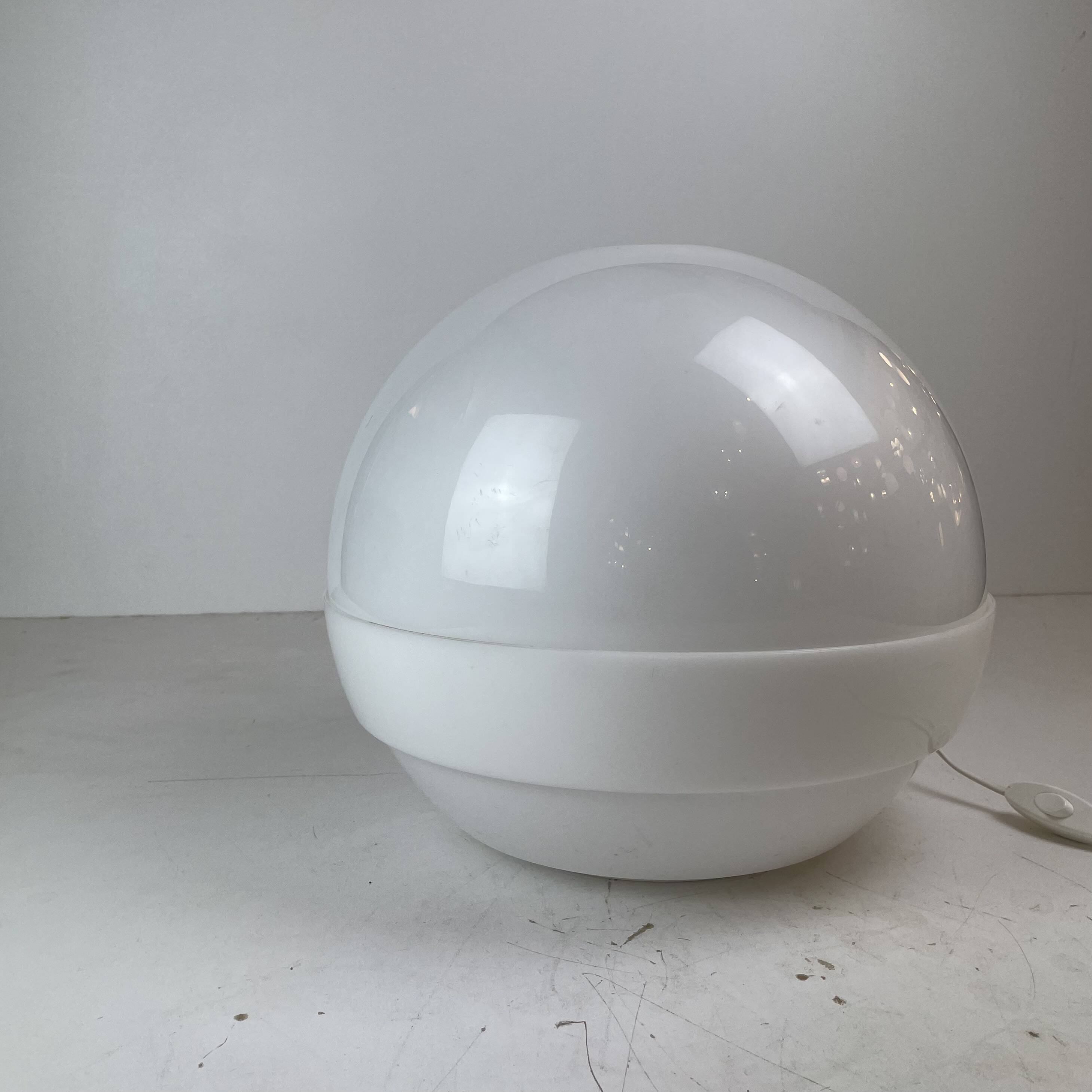 Globe 4732, Space-Age Table Lamp by André Ricard for Metalarte, Spain, 1970